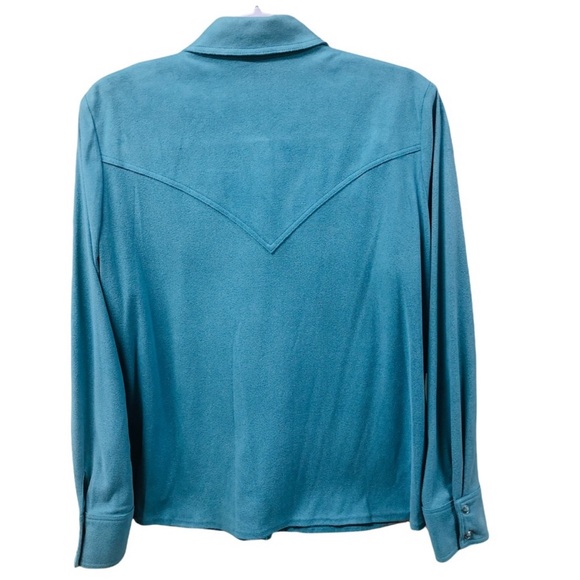 SAGE WEST Button Down WESTERN Shirt Size Large - Picture 2 of 11